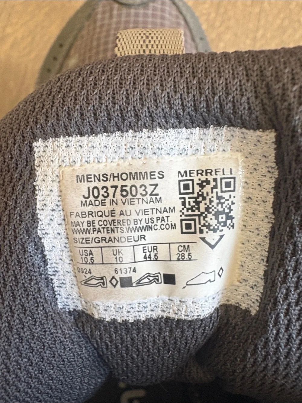 Merrell durable hiking